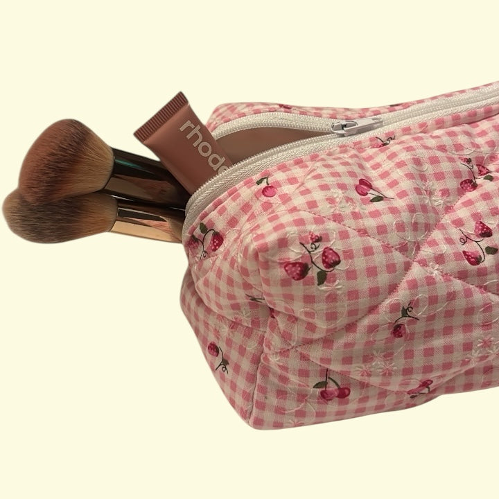 Large Boxy Makeup Bag