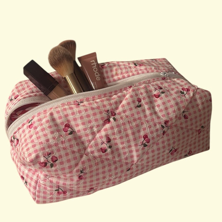 Large Boxy Makeup Bag