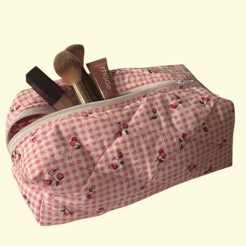 Large Boxy Makeup Bag