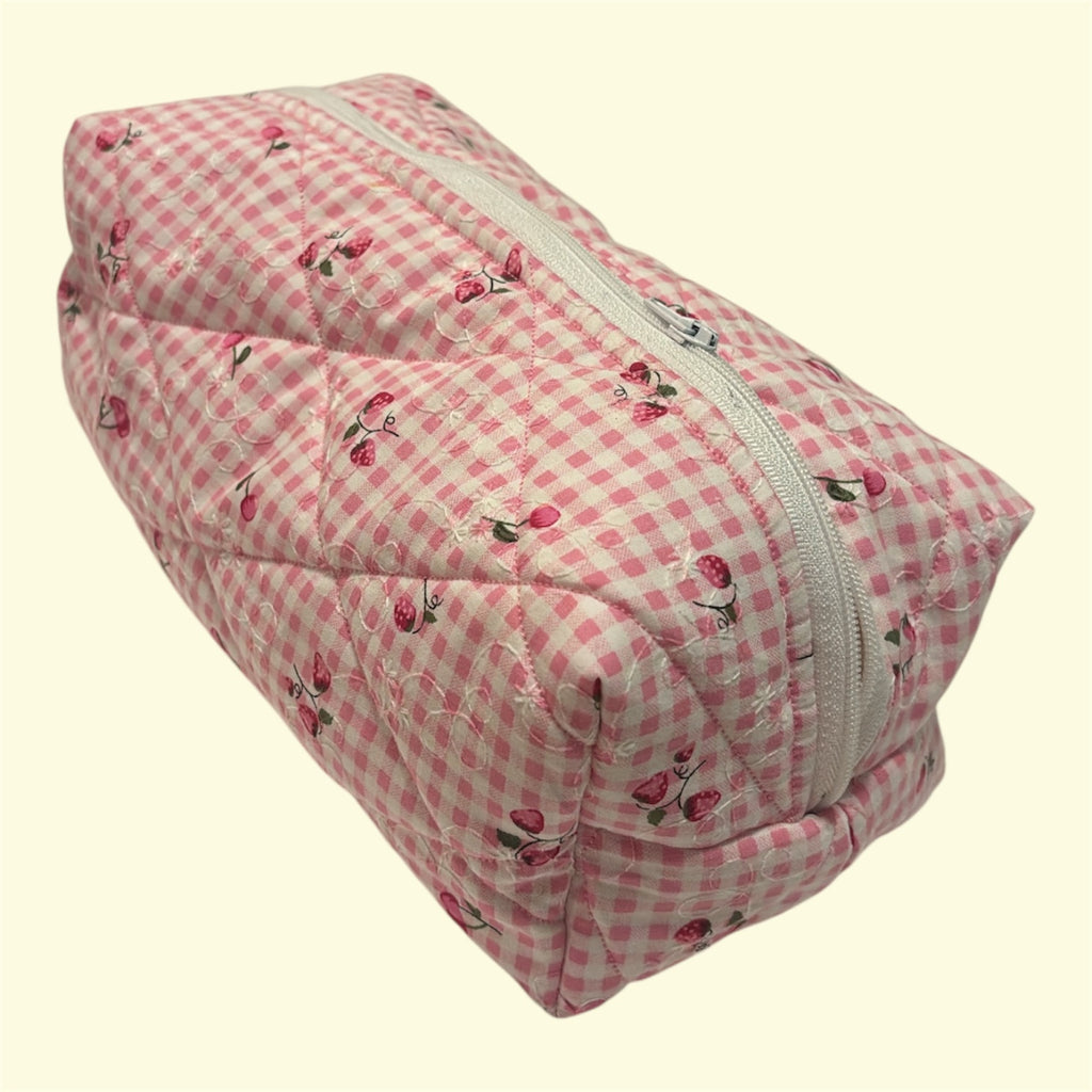 Large Boxy Makeup Bag